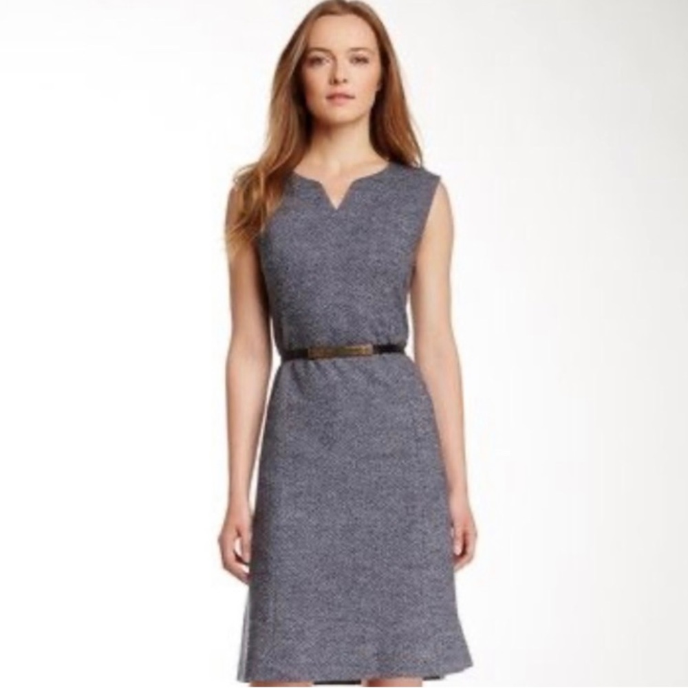 Tory BURCH Medium Navy/Ivory Josette Dress size L NWT